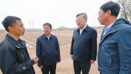 唐登杰在晋中市调研
