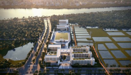 直击现场!东莞中学松山湖学校石排高级中学开建了