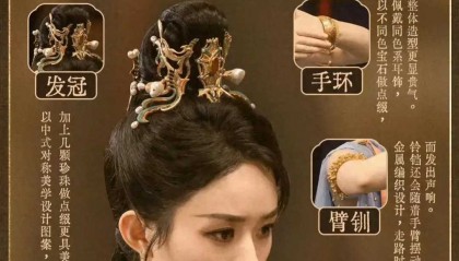 赵丽颖与凤行妆造评价两极,古偶市场劣币驱逐良币现象揭露