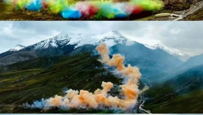 官方通报喜马拉雅烟花秀,始祖鸟、蔡国强道歉