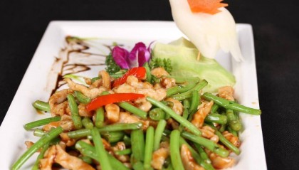 张红甫家常美味,营养均衡—空心菜炒肉丝的制作技巧与口感提升