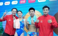 阿拉徐汇囡囡又夺金啦！中国队世锦赛跳水混合团体夺冠