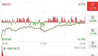 A股今日低开高走 20多年老股民谈心得:急跌可加仓