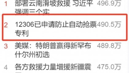 12306申请防止自动抢票专利,抢票软件还有用吗?