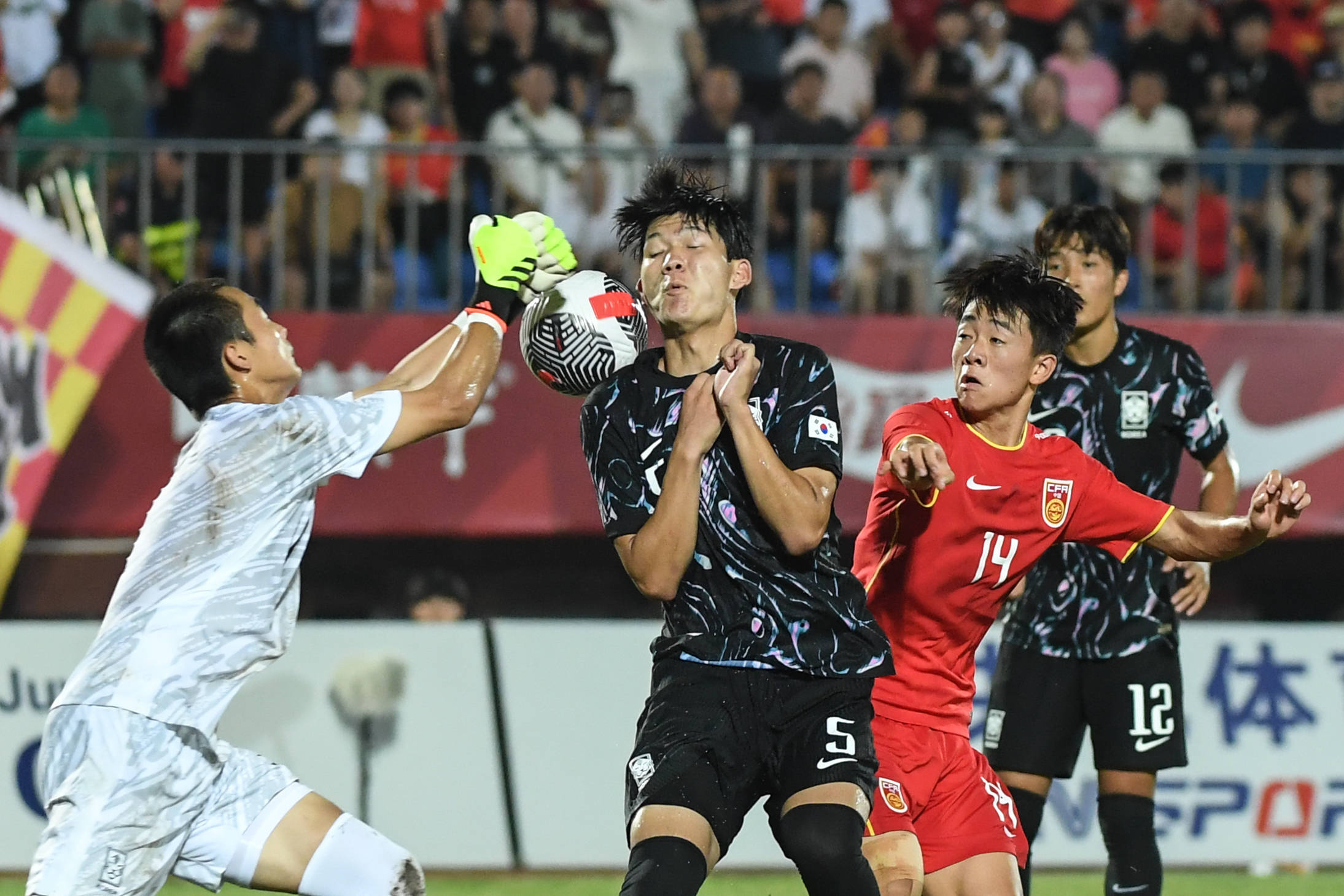 沈阳国际足球锦标赛丨中国U16队不敌韩国U16队