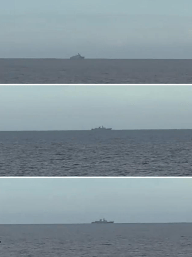 菲军主力舰刚出门,054A就堵在南海大门,美日军舰不敢靠近半步