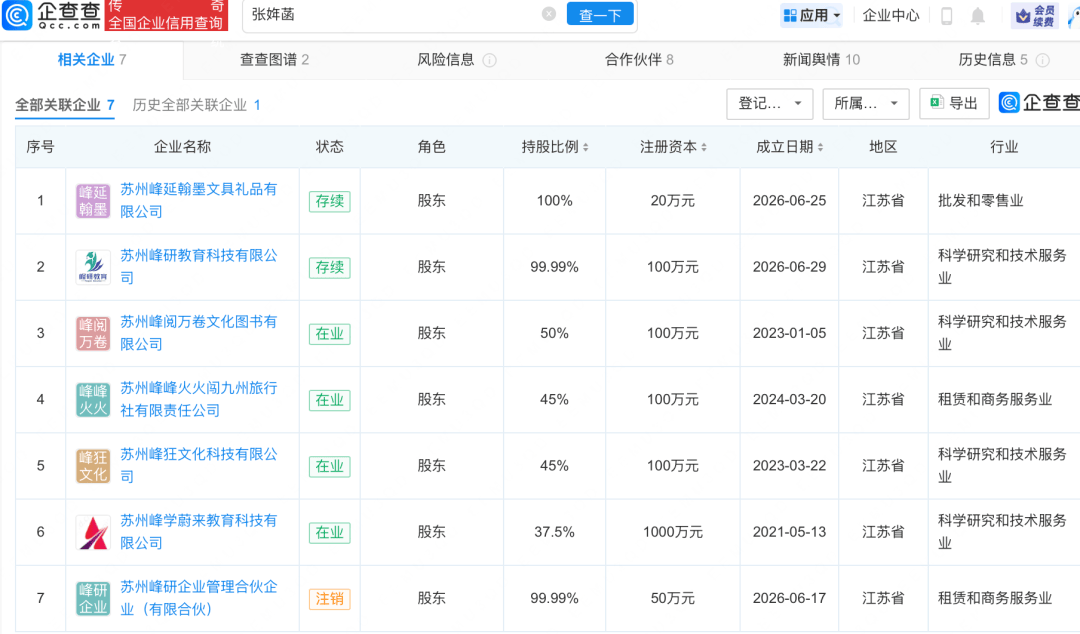 峰学蔚来武亮回应被质疑“转移公司财产”：现在要做的事就是让峰学蔚来活下去，若志愿填报出现问题，对公司将是毁灭性打击